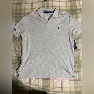 U.S. Polo Assn. Light Gray Polo Shirt